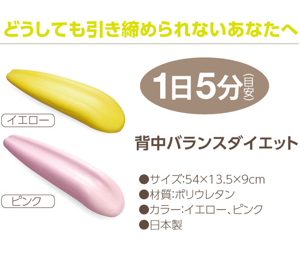 背中バランスダイエット