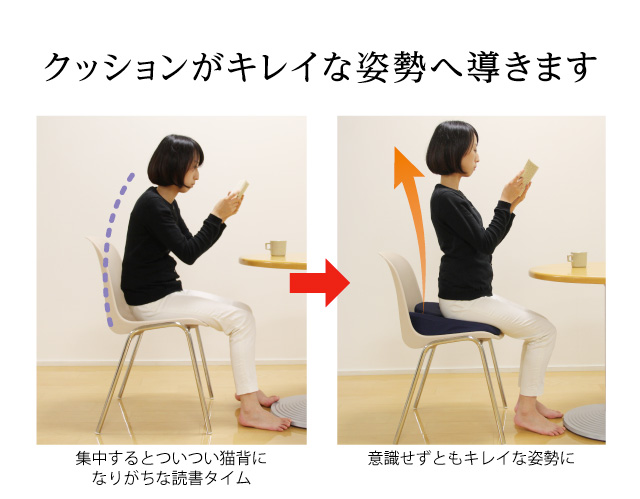 姿勢快適クッション