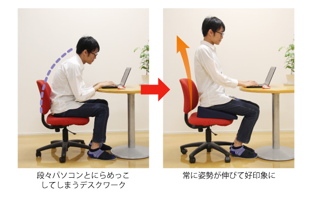 姿勢快適クッション