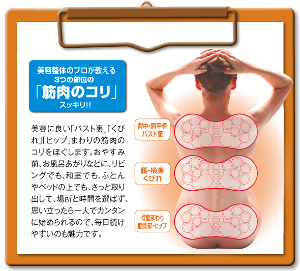 筋肉のコリ 美容整体のプロ