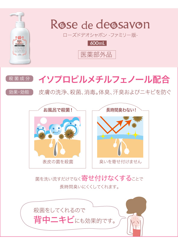 防臭殺菌石けん ボディソープ