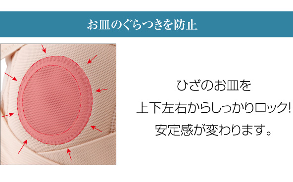 さらのぐらつきを防止