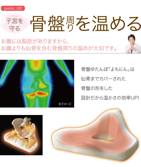 骨盤周りを温める
